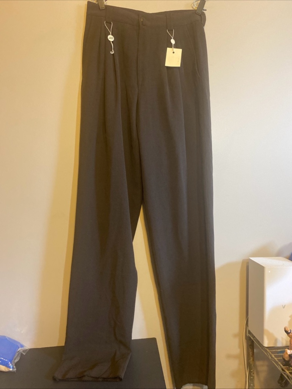 Women’s Gianni Versace Wide Leg Boot Cut Trousers Pants Size 46 NWT